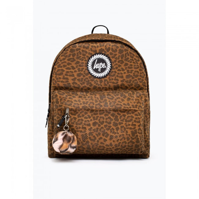 Hype Crest Leopard Print Backpack | Discounts on great Brands