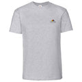 Front - Fruit of the Loom Mens Vintage Small Logo T-Shirt