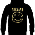 Front - Nirvana Unisex Adult Smiley Pullover Hoodie