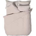 Front - The Linen Yard Strand Duvet Cover Set