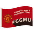 Front - Manchester United FC Glory Glory Man United Slogan Flag