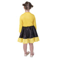 Yellow-Black - Back - The Wiggles Girls Emma 30th Anniversary Costume