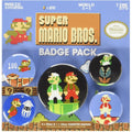 Multicoloured - Front - Super Mario Badge Set (Pack of 5)