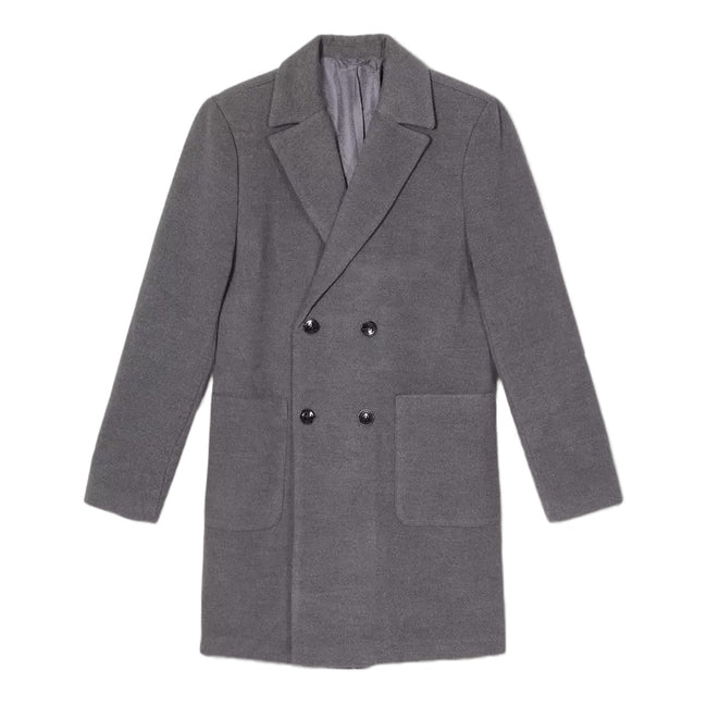 Burton Mens Double Breasted Overcoat Discounts on great Brands