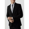 Black - Lifestyle - Burton Mens Essential Single-Breasted Skinny Suit Jacket