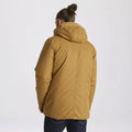 Dark Raffia - Back - Craghoppers Mens Hadley Parka