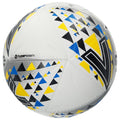 White-Black-Yellow - Back - Mitre Delta Max Football