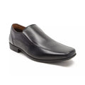 Black - Front - RedTape Mens Leather Formal Shoes