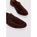 Brown - Lifestyle - Maine Mens Putney Suede Loafers