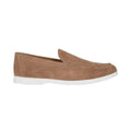 Taupe - Front - Maine Mens Putney Suede Loafers