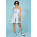 Blue - Lifestyle - Debenhams Womens-Ladies Tie Dye Mini Swing Dress