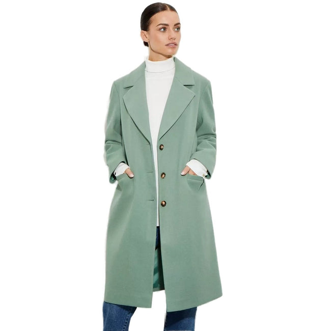 Dorothy Perkins Womens Ladies Single Breasted Petite Boyfriend Coat Discounts on great Brands