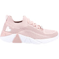 Pink - Back - Skechers Girls A Line Diamond Glider Trainers