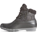 Black - Lifestyle - Sperry Womens-Ladies Saltwater Alpine Leather Ankle Boots