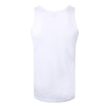 White - Back - Grindstore Mens Pictoric Skull Vest Top