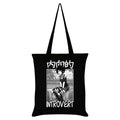 Black-White - Front - Tokyo Spirit Introvert Tote Bag