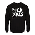 Black - Front - Grindstore Mens Fuck Xmas Jumper