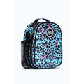 Ice Blue-Black-Purple - Back - Hype Leopard Print Lunch Box