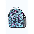 Ice Blue-Black-Purple - Side - Hype Leopard Print Lunch Box