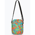 Orange-Green-Blue - Back - Zukie London Rizzla Shoulder Bag