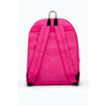 Hot Pink-White - Back - Hype Camo Backpack