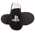 Black - Side - Playstation Mens Slippers