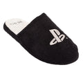 Black - Front - Playstation Mens Slippers