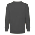Black - Back - Fruit of the Loom Womens-Ladies Large Logo Vintage Sweatshirt