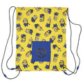 Yellow-Blue - Front - Minions Girls Drawstring Bag