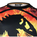 Orange - Back - Jurassic World Girls Lava Logo T-Shirt