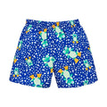 Blue-Green-White - Back - Speedo Childrens-Kids Corey Croc Swim Shorts