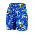 Blue-Green-White - Front - Speedo Childrens-Kids Corey Croc Swim Shorts