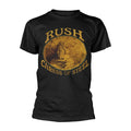 Black - Front - Rush Unisex Adult Caress Of Steel Cotton T-Shirt