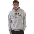 Grey Heather - Back - Fruit of the Loom Unisex Adult Vintage Hoodie