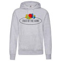 Grey Heather - Front - Fruit of the Loom Unisex Adult Vintage Hoodie