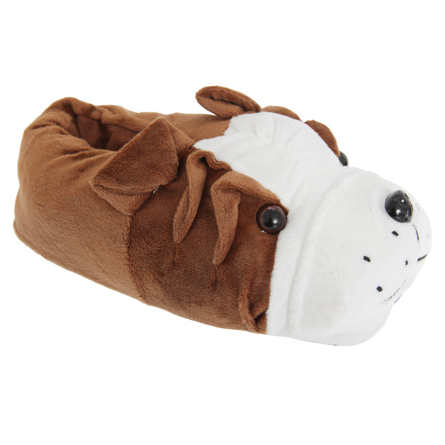 Slumberzzz Mens Hypercomfy Dog Slippers Discounts on great Brands