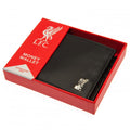 Black - Lifestyle - Liverpool FC Embossed Leather Wallet