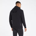 Black - Back - Umbro Mens Navigation England Rugby Overhead Hoodie