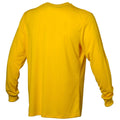 Yellow - Back - Umbro Mens Club Long-Sleeved Jersey