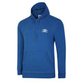 Vallarta Blue-White - Front - Umbro Mens Diamond Overhead Hoodie