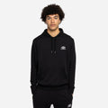 Black-Lunar Rock - Back - Umbro Mens Diamond Overhead Hoodie