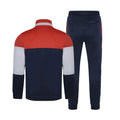 Indigo Mood-Hot Sauce-Lunar Rock - Back - Umbro Mens Diamond Knitted Tracksuit