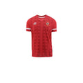 Red-White - Front - Al Ahly SC Mens Umbro Home Jersey