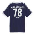 Navy-White - Back - AC-DC Mens Umbro Football Jersey