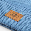 Baby Blue - Side - Timberland Mens Gulf Beach Ribbed Beanie