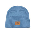 Baby Blue - Front - Timberland Mens Gulf Beach Ribbed Beanie